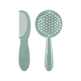 Comb and brush MY FRIEND Iceberg GREEN
